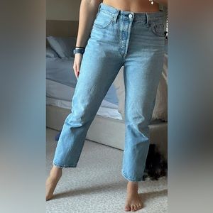 Levi’s Women’s 501 Crop Jeans